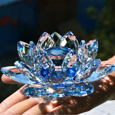 Feng Shui Quartz Crystal Lotus ENERGY AMPLIFIER